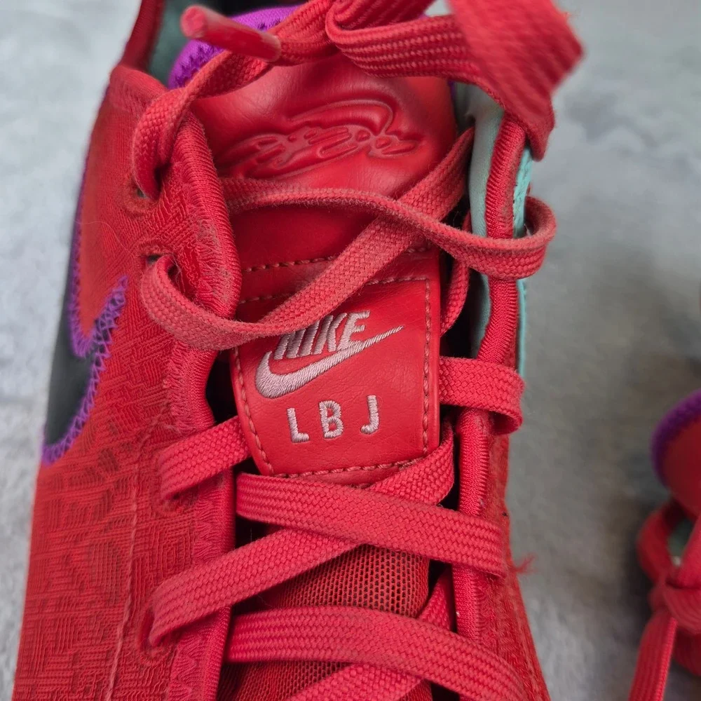 Nike LeBron Zoom NXXT Gen Track Red Basketball Athletic Shoes DR8784-600 Mens 11